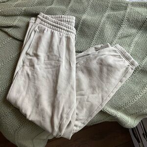 Aritzia TNA Cozy Fleece Sweatpants | Size Large